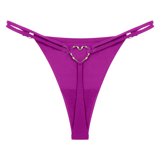 Double Strap G-String – Low-Rise Buckle Thong