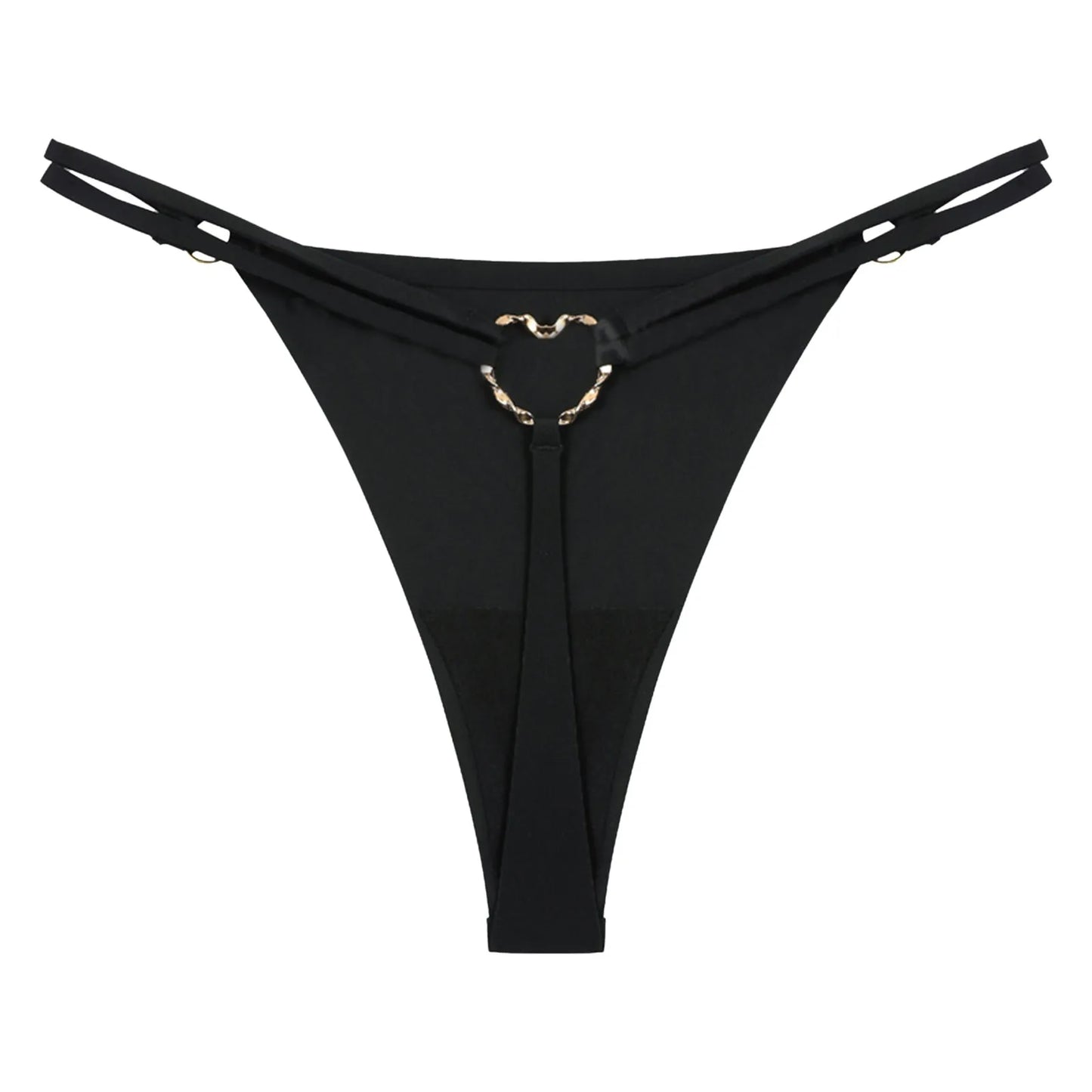 Double Strap G-String – Low-Rise Buckle Thong