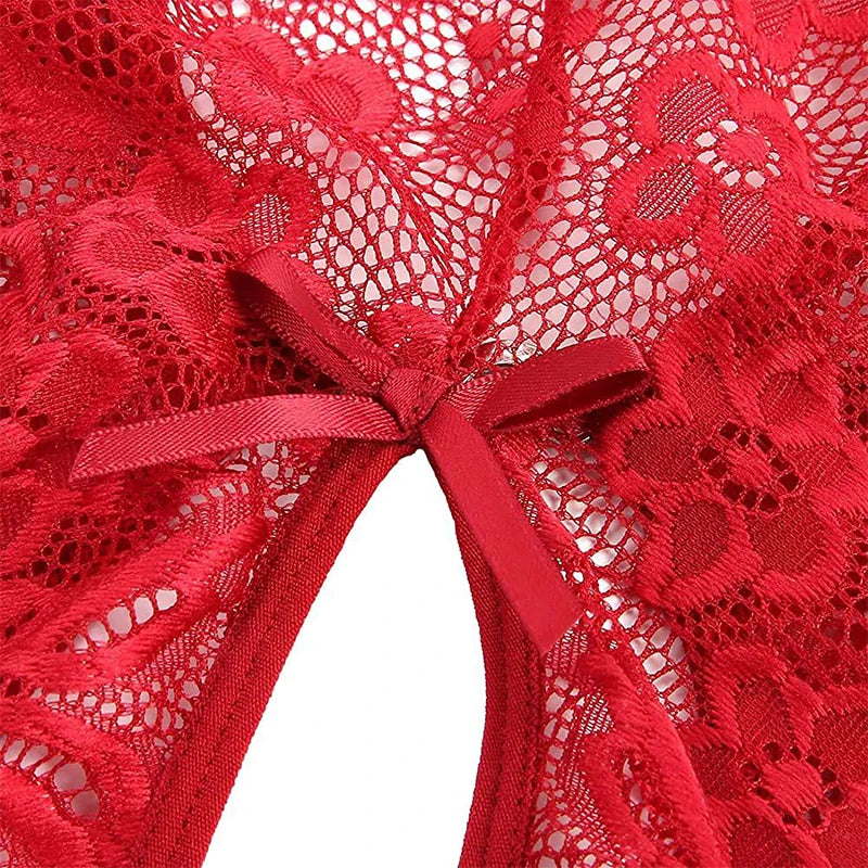Deep V Lace Bra Set – Soft Sheer Lingerie