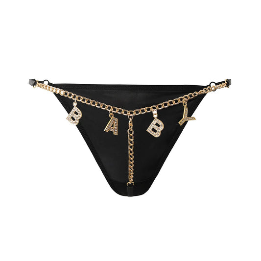 Rhinestone Chain G-String for Women – Elegant & Stylish