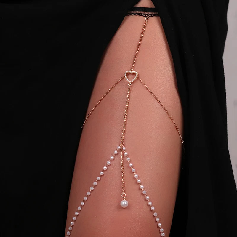 Decorative Thigh Chain – Fashion Body Accessory