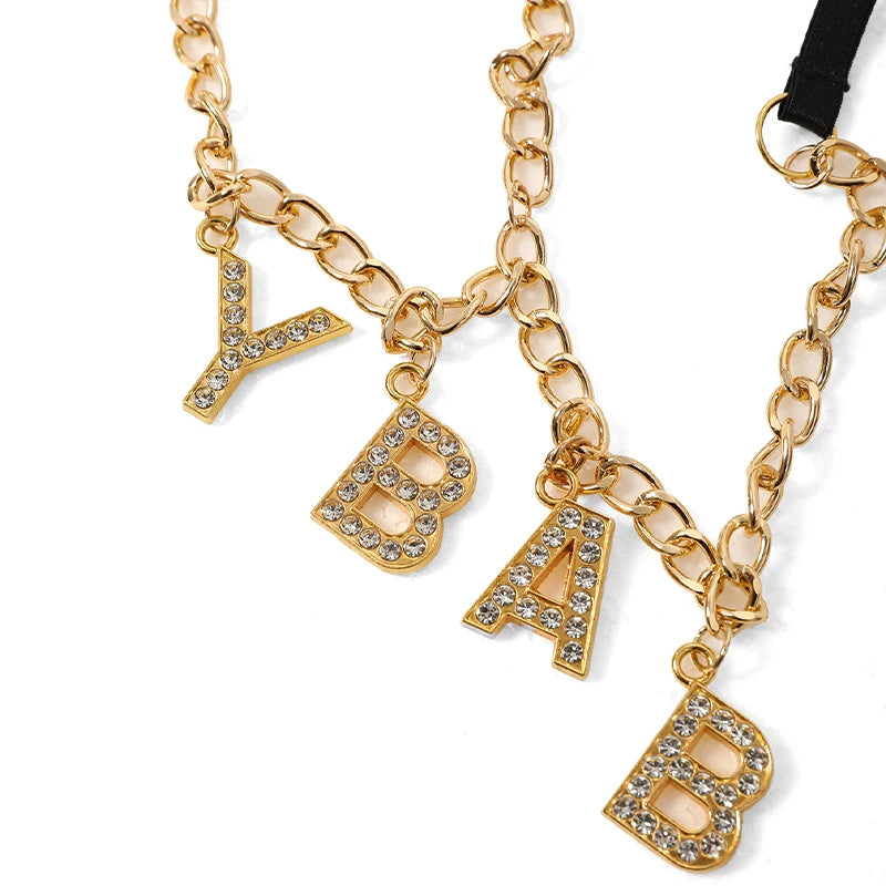 Rhinestone Chain G-String for Women – Elegant & Stylish