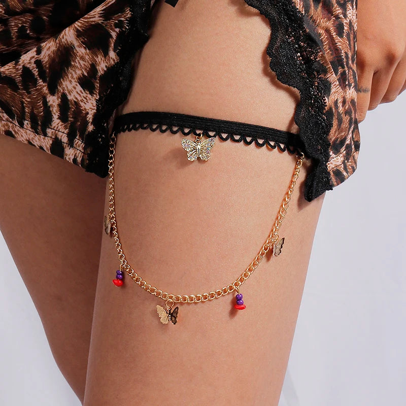Decorative Thigh Chain – Fashion Body Accessory