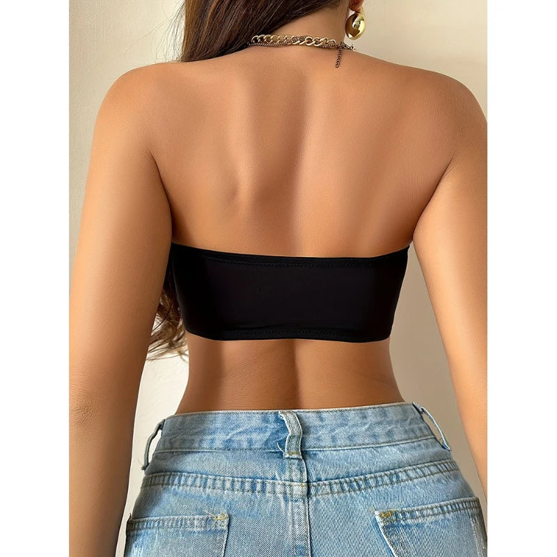Backless Strapless Bra – Front Closure Support