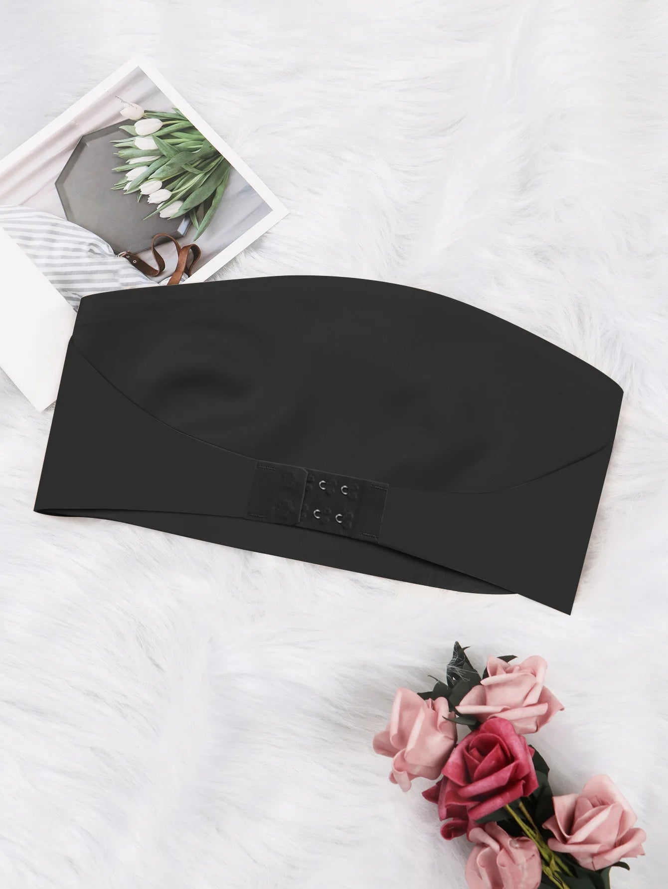 Invisible Strapless Bra – Silicone Grip & Front Closure