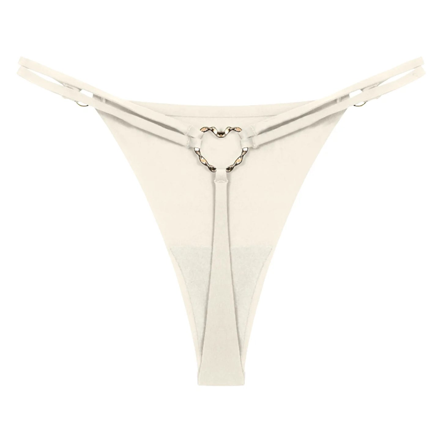 Double Strap G-String – Low-Rise Buckle Thong