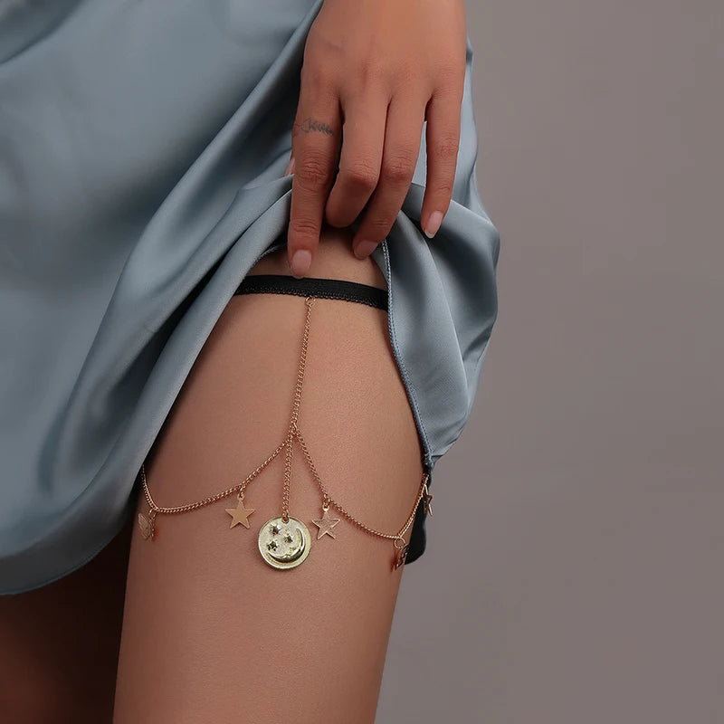 Decorative Thigh Chain – Fashion Body Accessory