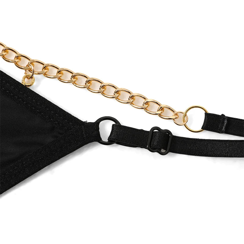 Rhinestone Chain G-String for Women – Elegant & Stylish