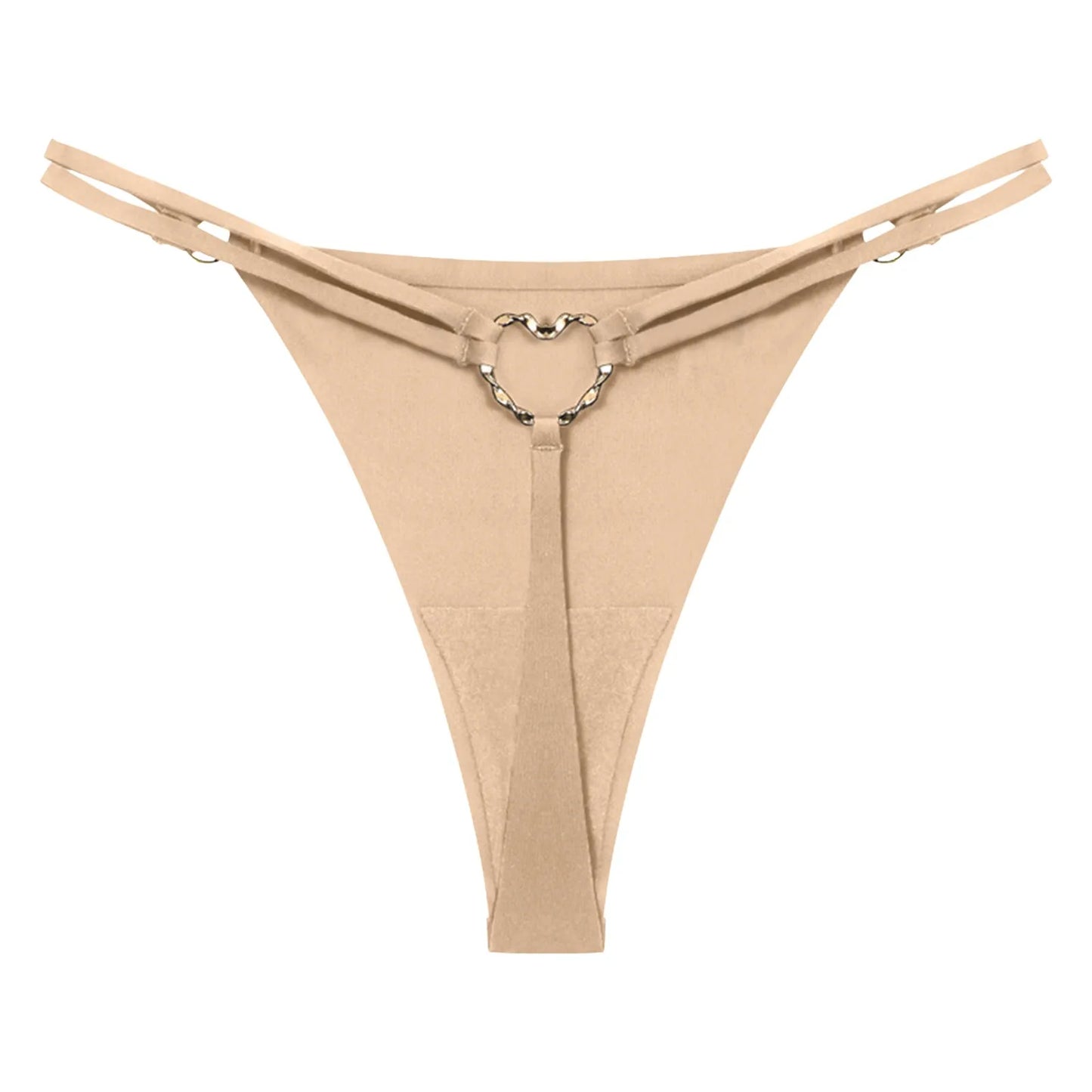 Double Strap G-String – Low-Rise Buckle Thong