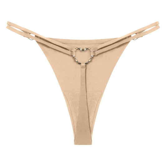 Double Strap G-String – Low-Rise Buckle Thong