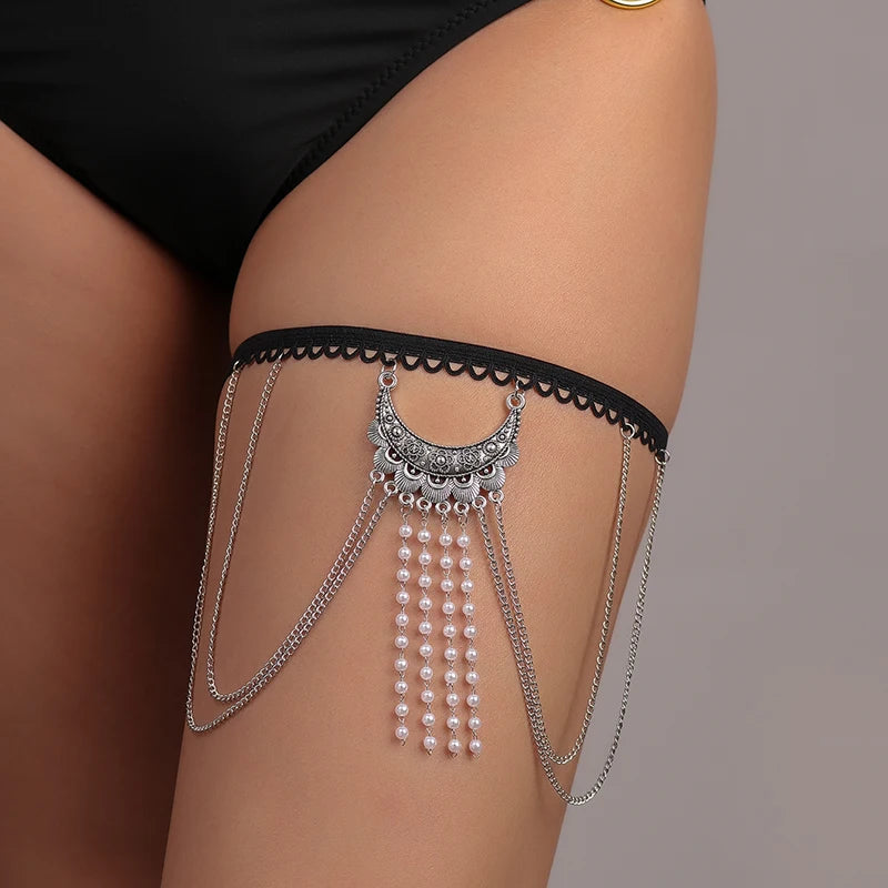 Decorative Thigh Chain – Fashion Body Accessory