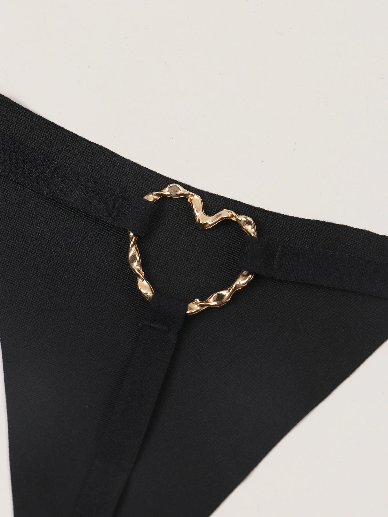Cheeky Letter Print G-String – Women's Low-Rise Thong